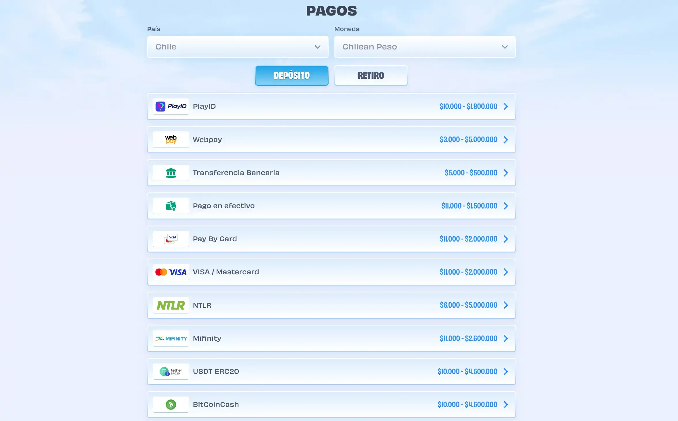 Onlyspins Pagos